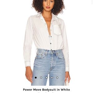 New with tags free people power moves bodysuit